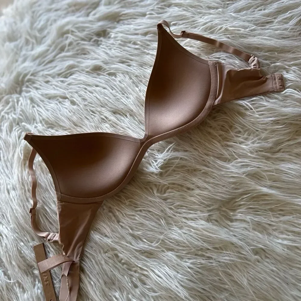 Skims Wireless Super Push up Bra Clay Size 30D - Picture 7 of 8